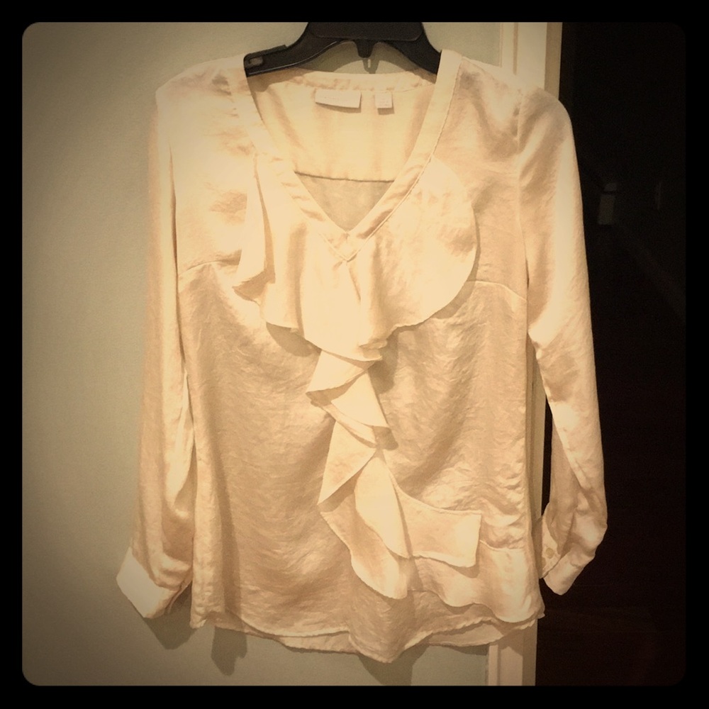 Womens Cream blouse
